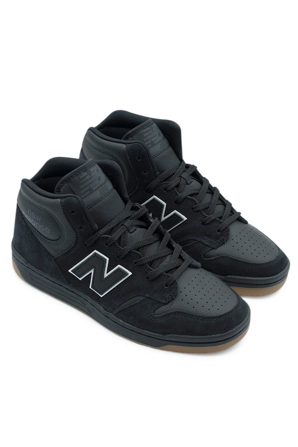 New Balance Numeric 480 Future Mid Shoe Black - BONKERS