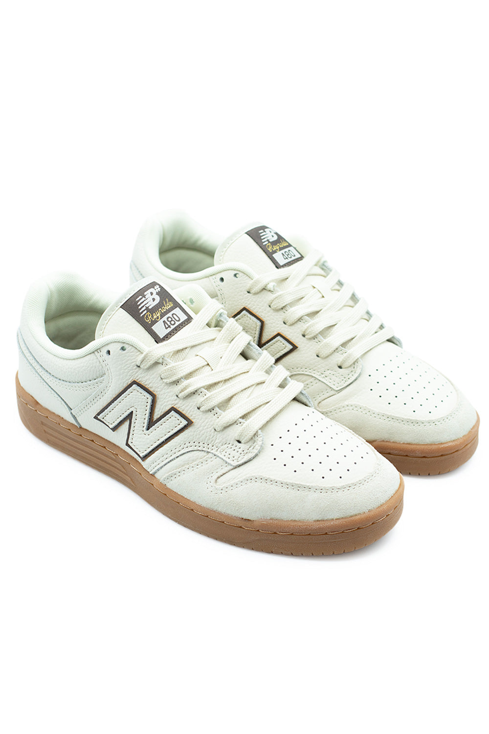 New Balance Numeric 480 Schuh (Andrew Reynolds) Altweiss / Braun