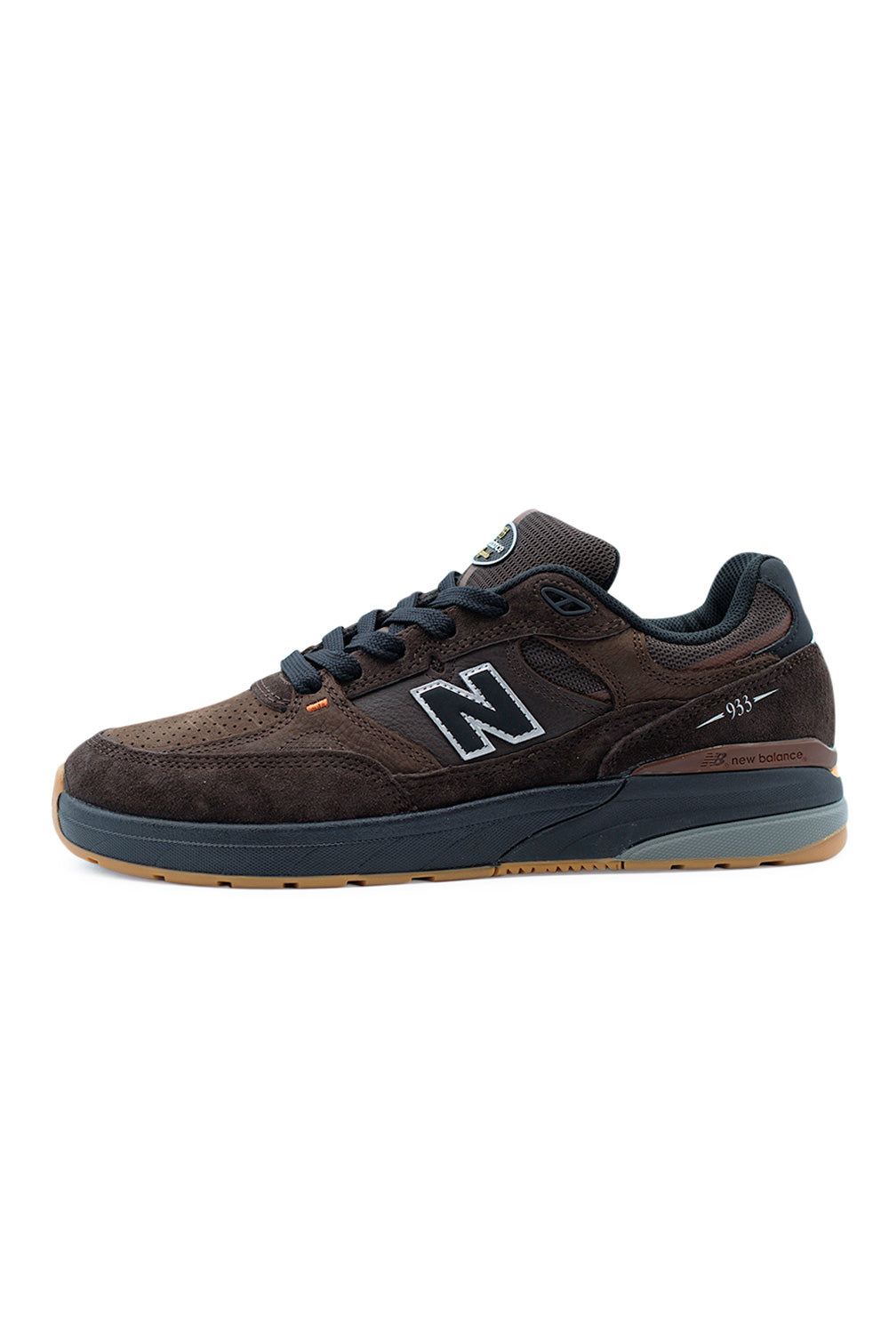 New Balance Numeric 933 Andrew Reynolds Shoe Brown / Black - BONKERS