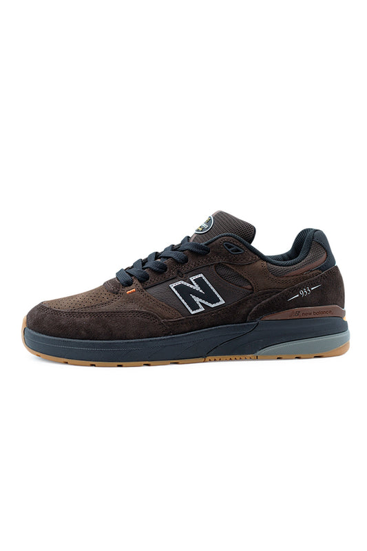New Balance Numeric 933 Andrew Reynolds Shoe Brown / Black - BONKERS