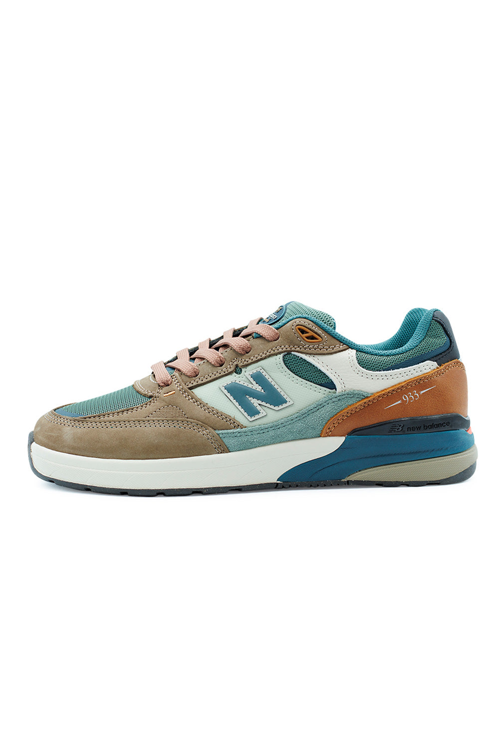 New Balance Numeric 933 Andrew Reynolds Shoe Mushroom / New Spruce