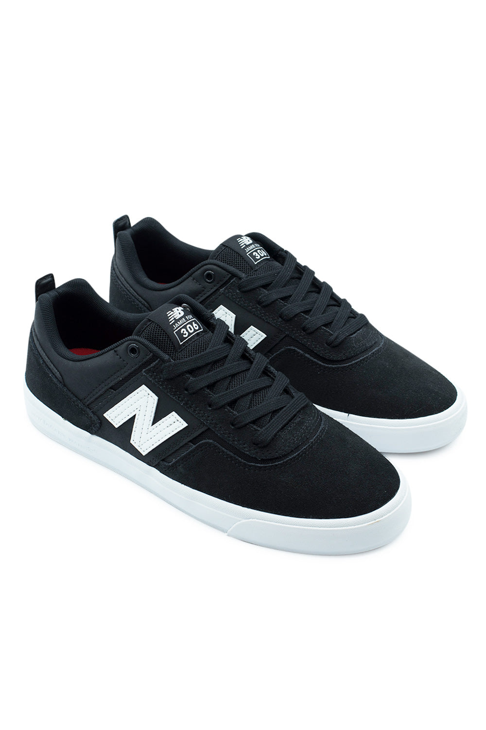 New Balance Numeric Jamie Foy 306 Shoe Black / White - BONKERS