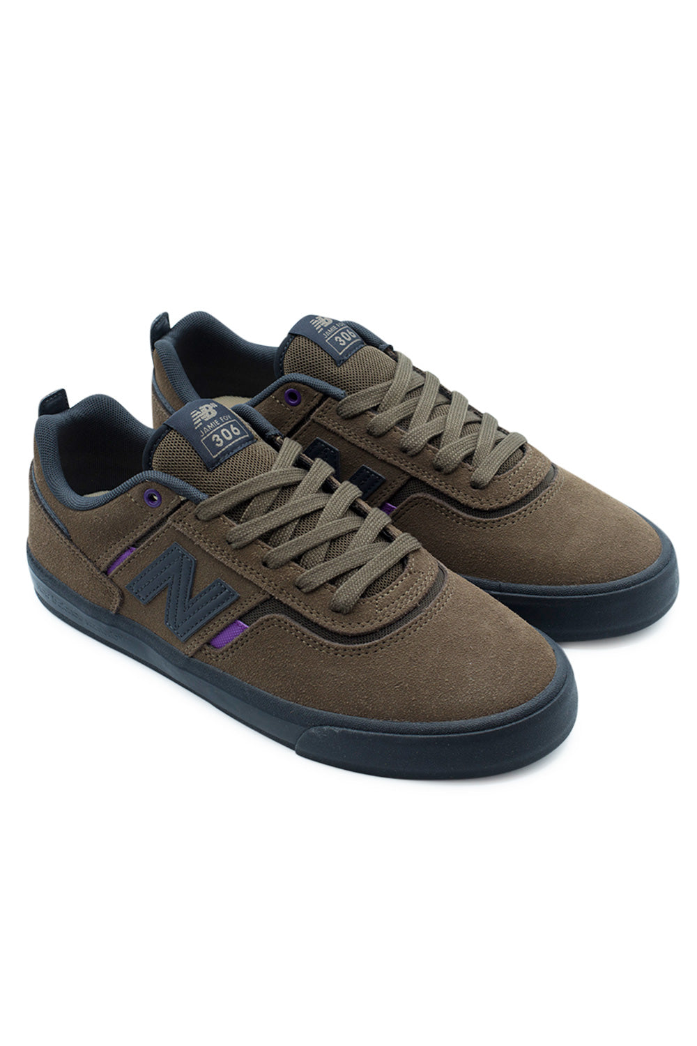 New Balance Numeric Jamie Foy 306 Schuh Braun / Lila