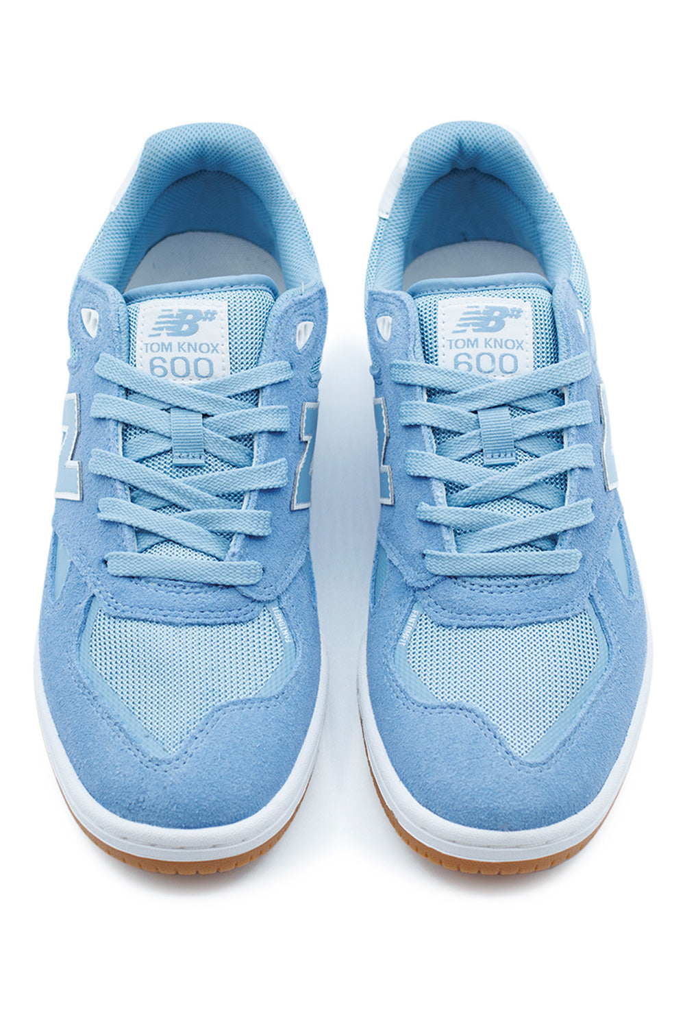 New Balance Numeric Tom Knox 600 Shoe Baby Blue / White - BONKERS