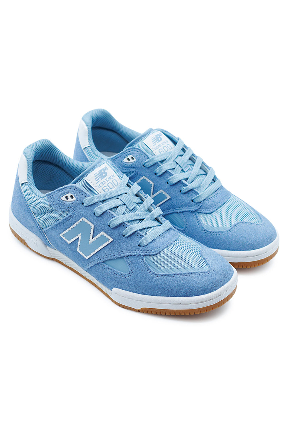 New Balance Numeric Tom Knox 600 Shoe Baby Blue / White - BONKERS