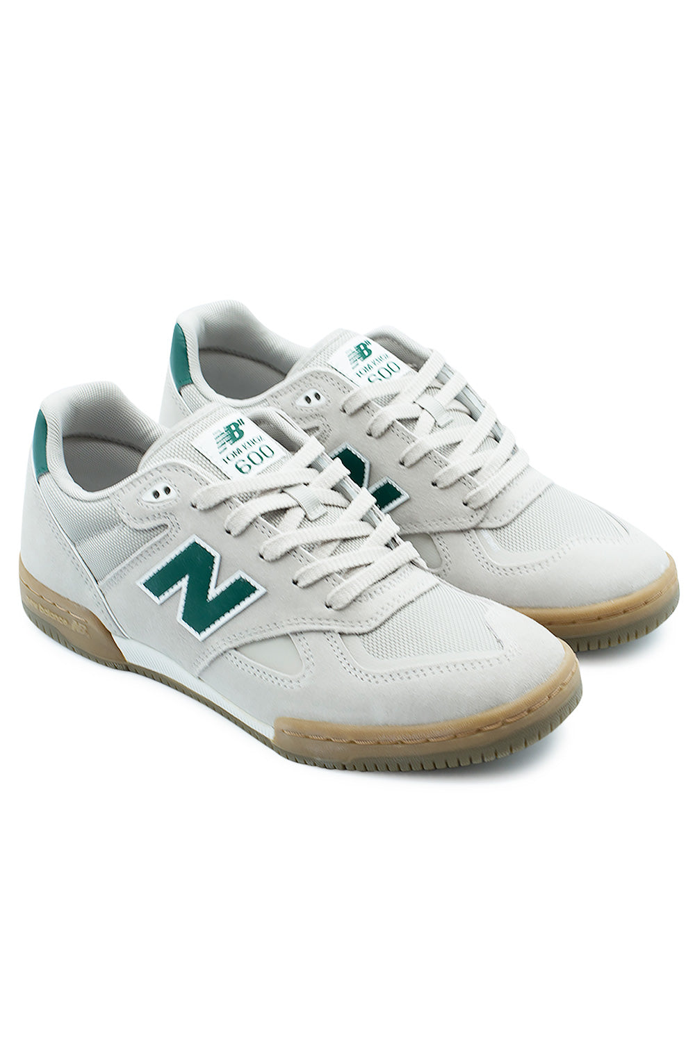 New Balance Numeric Tom Knox 600 Schuh Hellgrau / Waldgrün