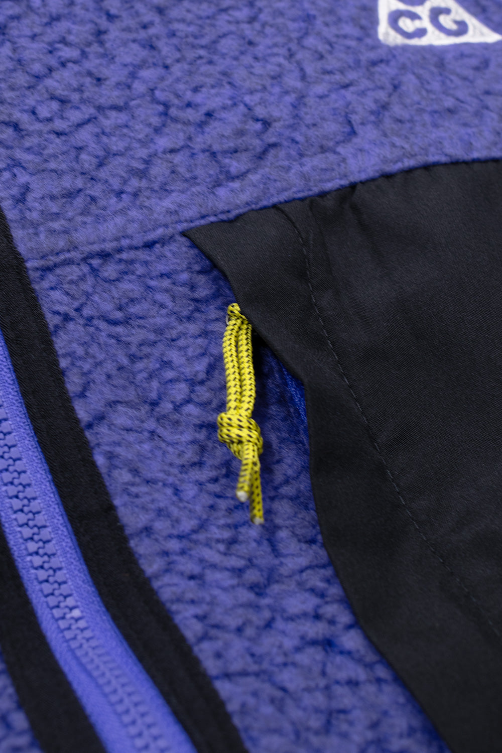 Nike ACG Arctic Wolf Fleece Jacket Persian Violet / Black / Summit White - BONKERS