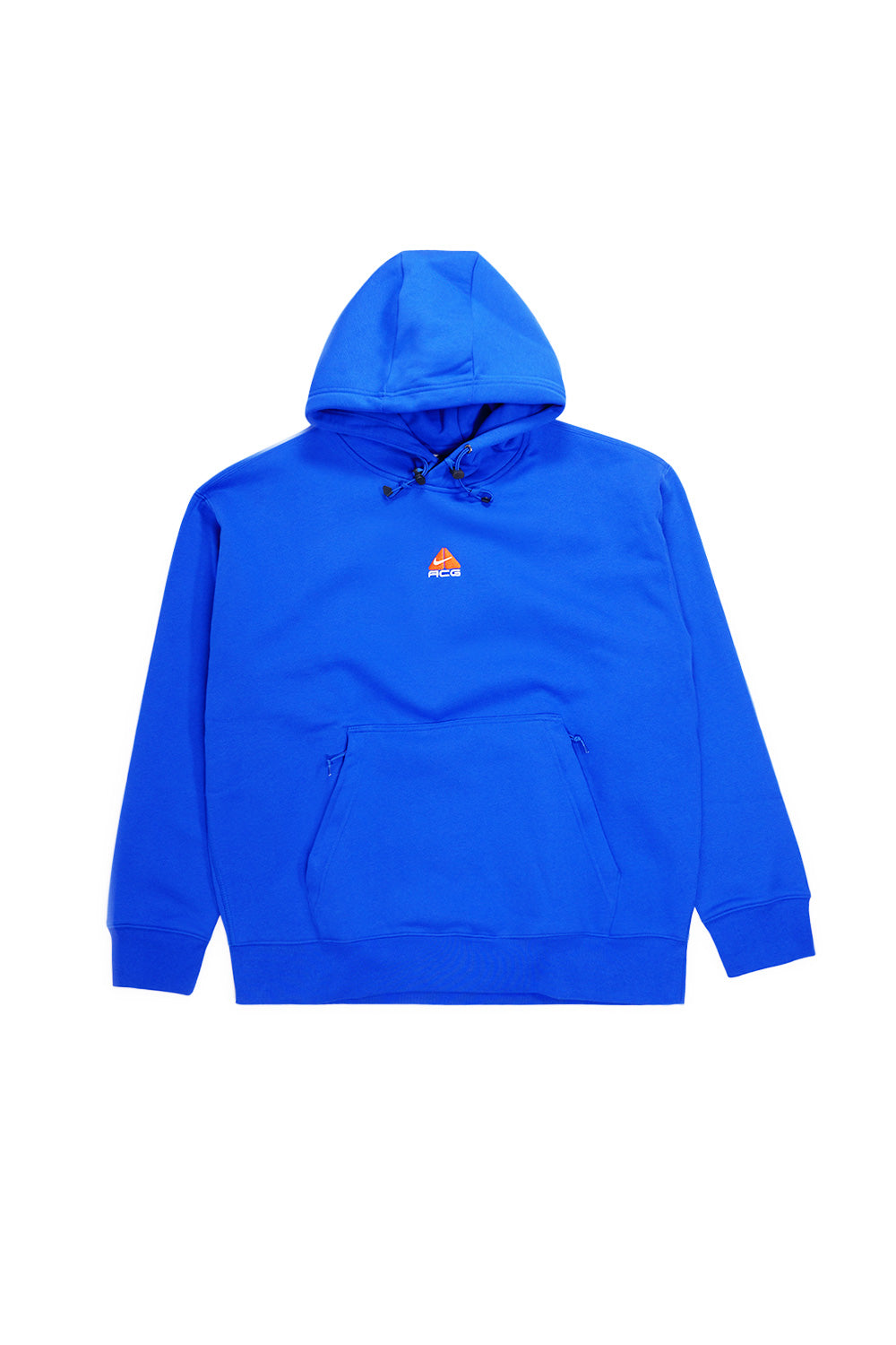 Nike ACG Fleece Therma-FIT Hoodie – Game Royal mit Safety Orange Details, funktionaler Outdoor-Hoodie
