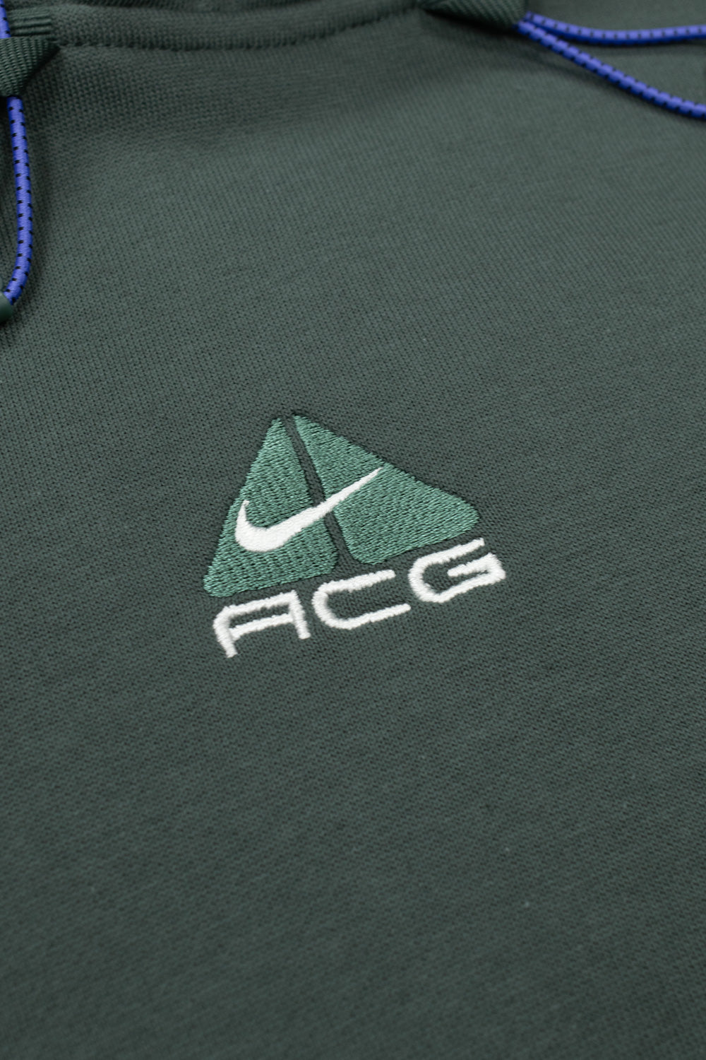 Nike ACG Fleece Therma-Fit Hoodie Vintage Green / Summit White - BONKERS