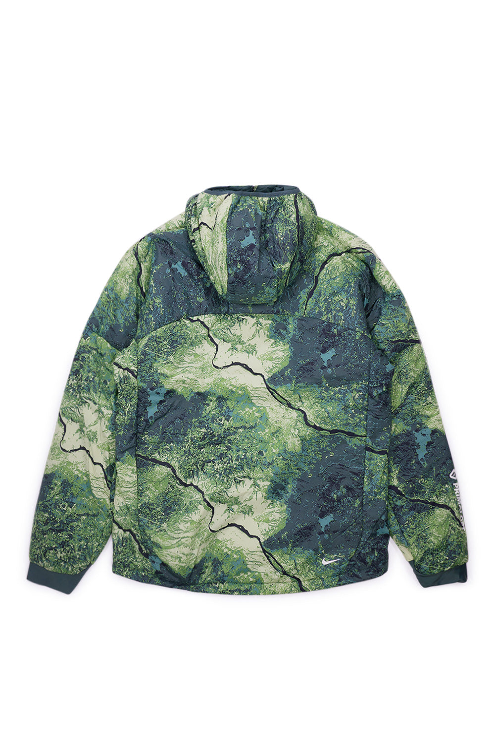 Nike ACG Rope De Dope Therma-FIT ADV All-Over Print Jacket Vintage Green / Summit White - BONKERS
