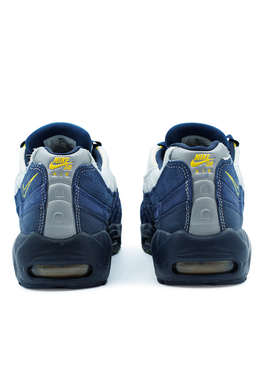 Nike SB Air Max 95 by Eric Koston Obsidian Speed Yellow, limited release skate shoe with reflective accents and boardfeel-optimized sole.