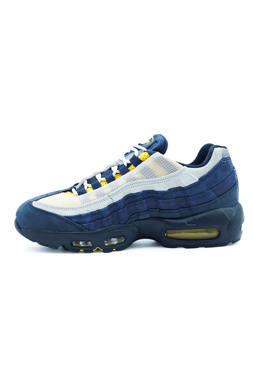 High-quality Nike SB Air Max 95 Eric Koston Obsidian Speed Yellow, durable suede and mesh construction combining style, comfort, and control.
