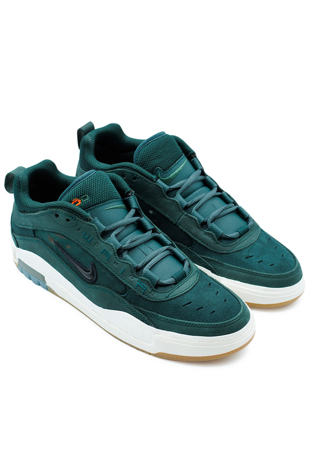 Nike SB Air Max Ishod ISO Shoe (Orange Label) Deep Fir / Black / Fir / Sail - BONKERS