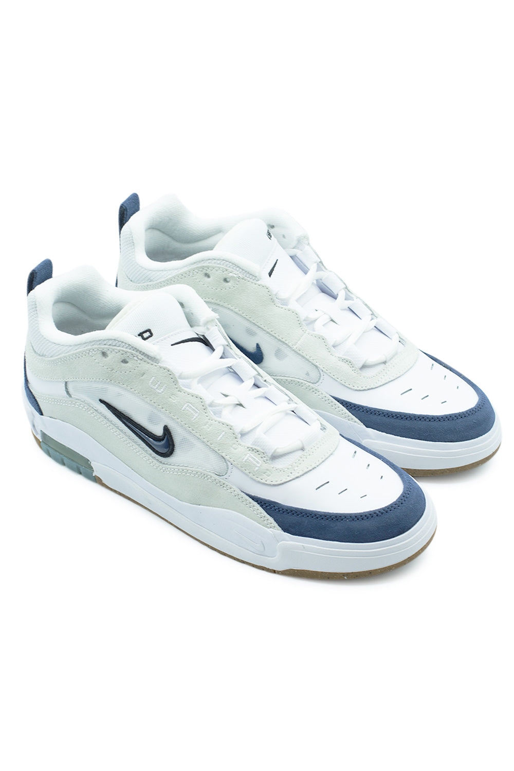 Nike SB Air Max Ishod Shoe White Navy Summit White Black