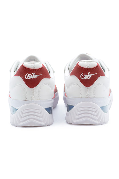 Nike SB BRSB Shoe White / Varsity Red - BONKERS