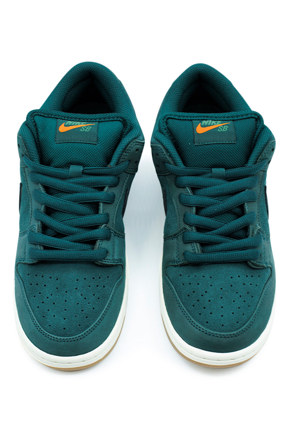 Nike SB Dunk Low Pro ISO Shoe (Orange Label) Deep Fir / Black / Fir / Sail - BONKERS