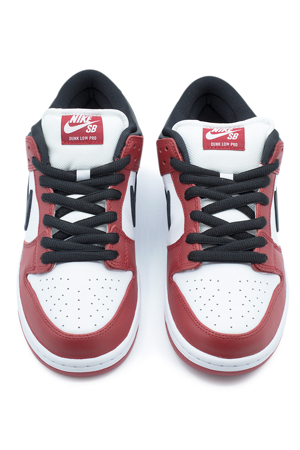 Nike SB Dunk Low Pro Shoe (Chicago) Varsity Red / Black / White - BONKERS