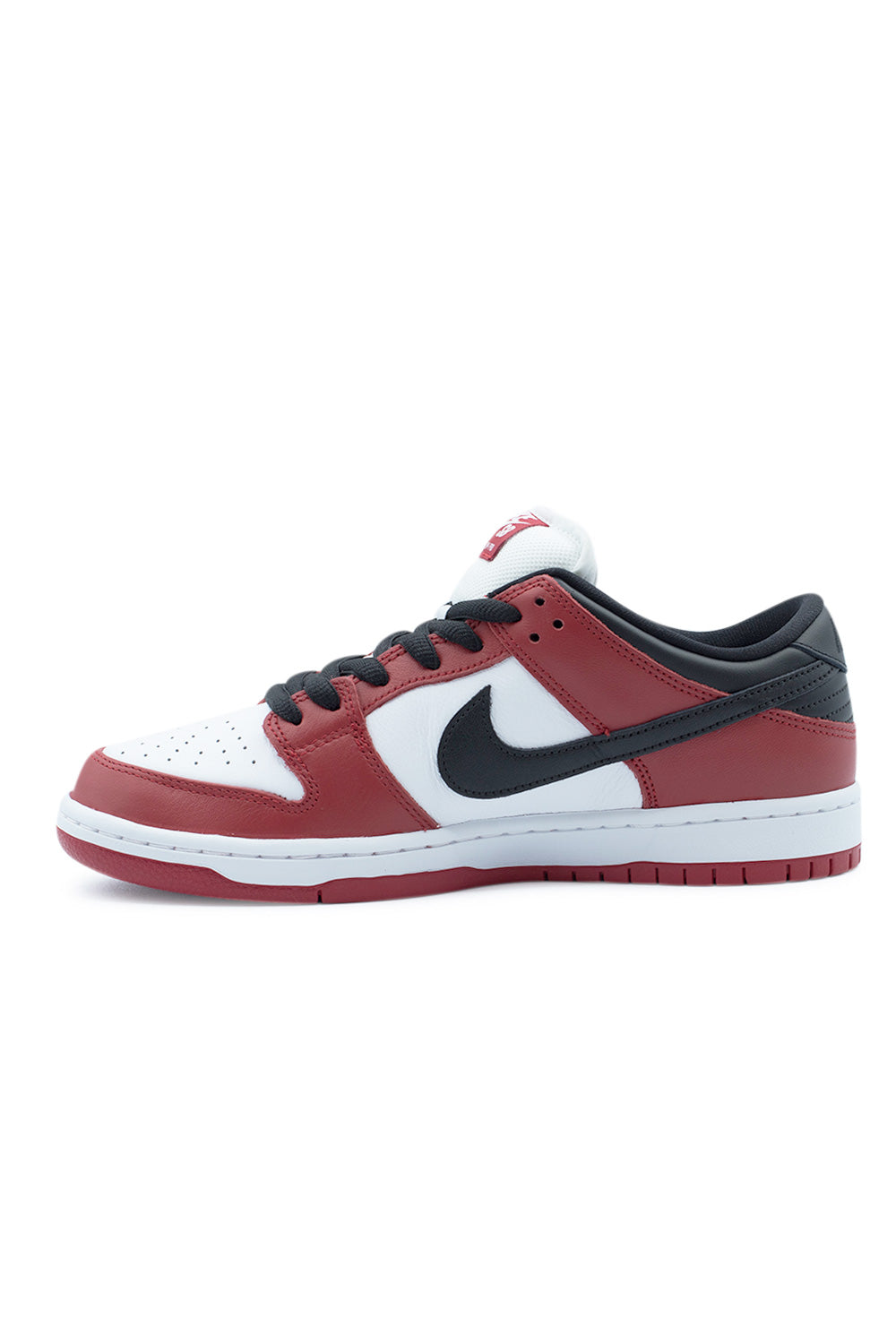 Nike SB Dunk Low Pro Shoe (Chicago) Varsity Red / Black / White - BONKERS