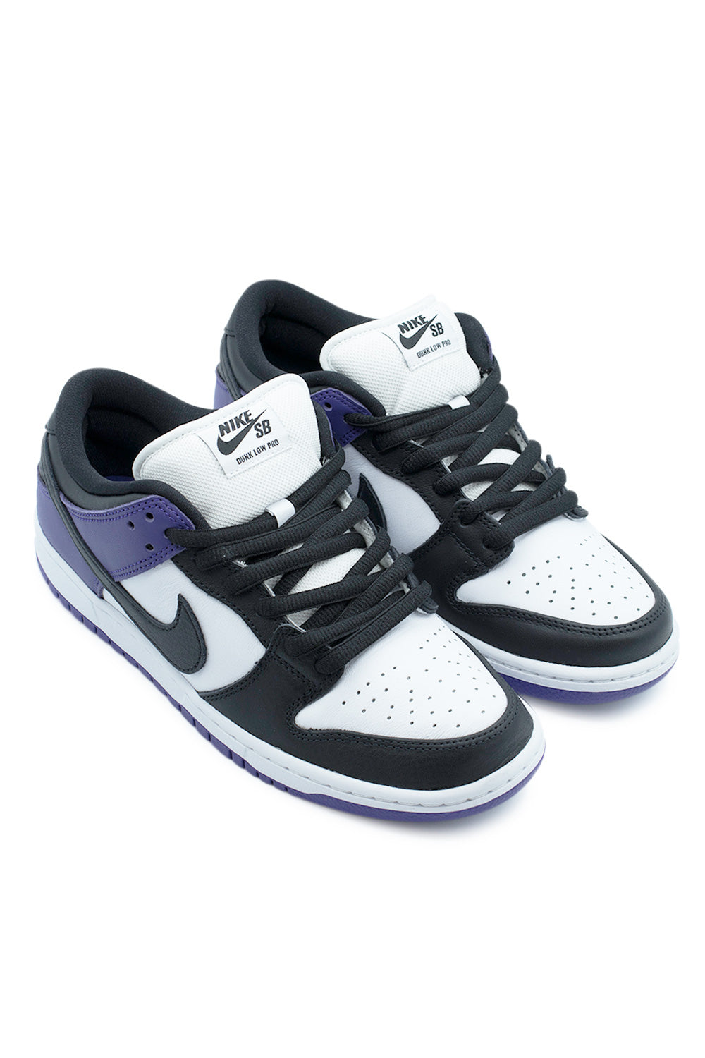 Nike SB Dunk Low Pro Shoe Court Purple / Black / White - BONKERS