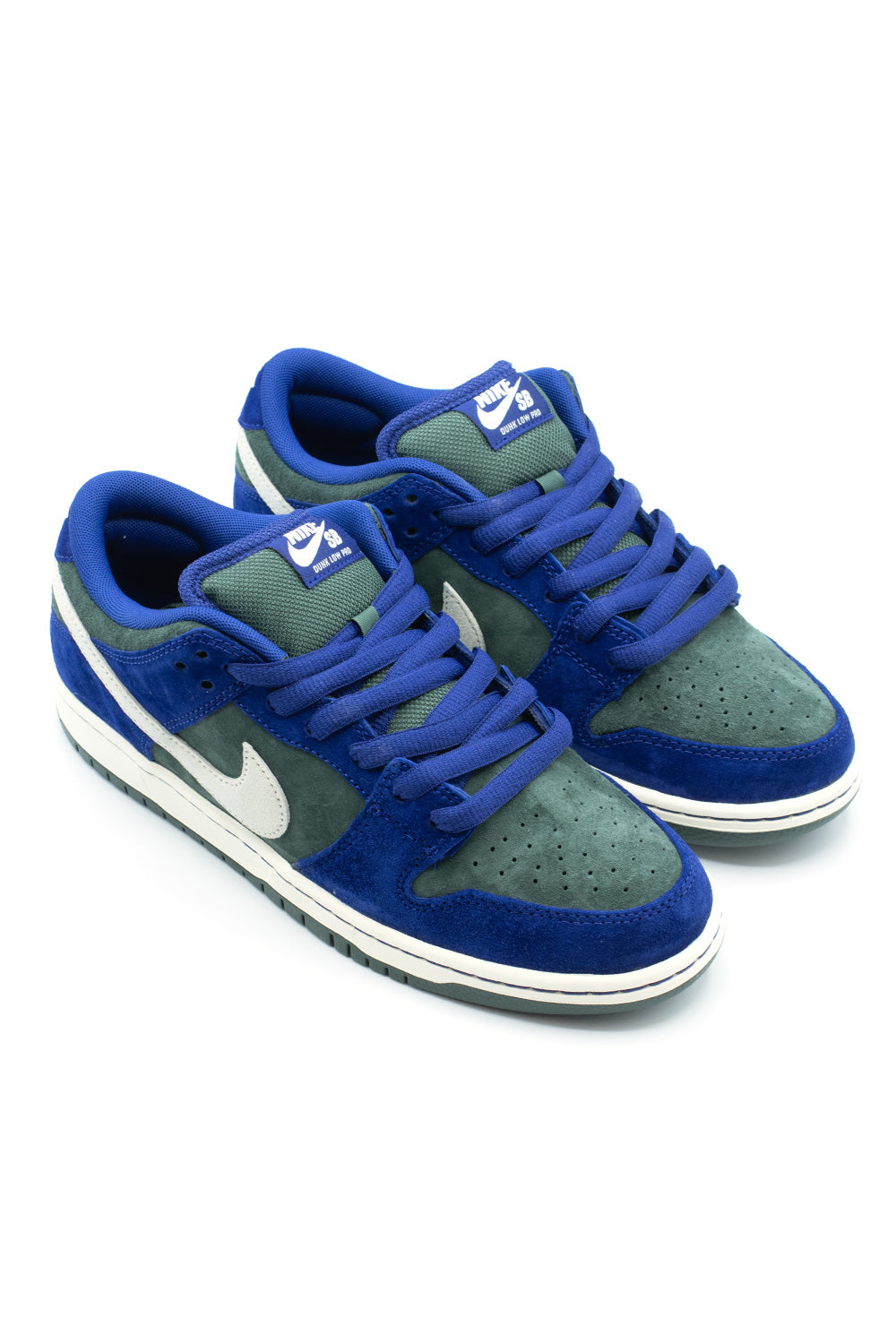 Nike SB Dunk Low Pro Shoe (Wildcard) Deep Royal Blue / Sail - BONKERS