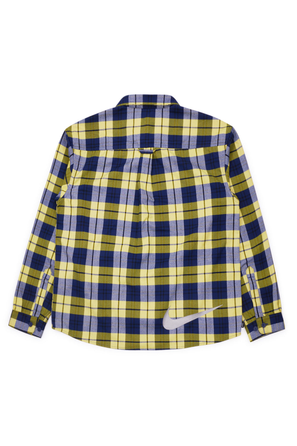 Nike SB Koston Flannel Longsleeve Shirt Azul Marino / Amarillo