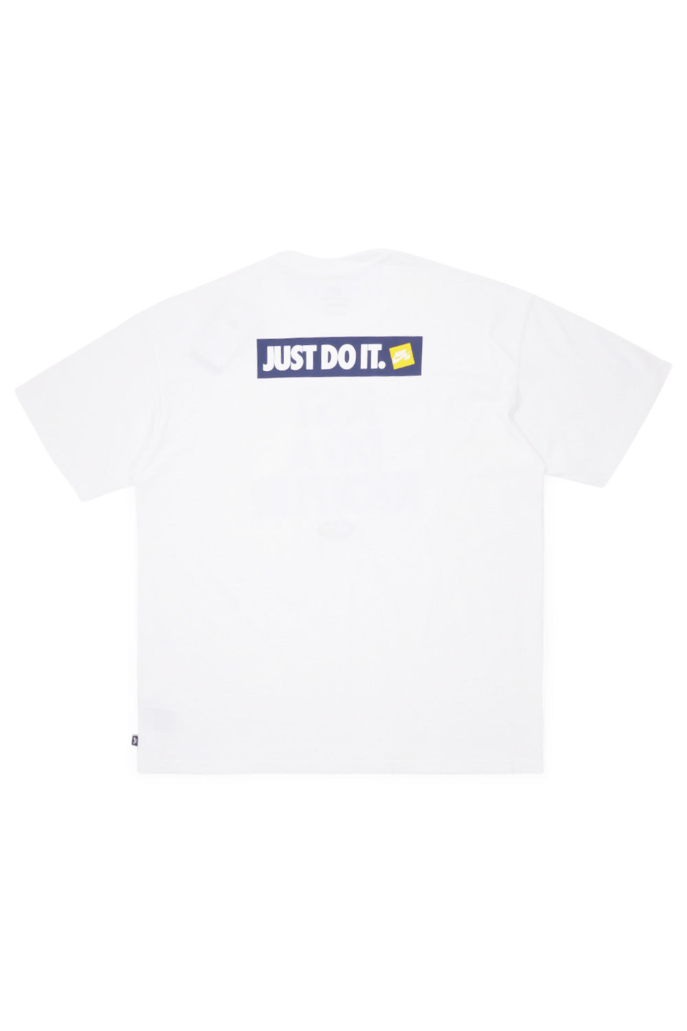 Men’s Nike SB M90 Koston White T-Shirt, 100% cotton skateboarding tee featuring bold front and back graphics and signature Koston embroidery.