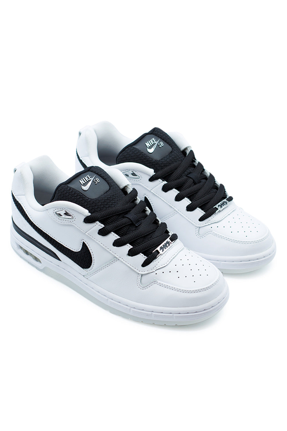 Nike SB Paul Rodriguez Zoom Air Low QS Schuh Weiss / Schwarz