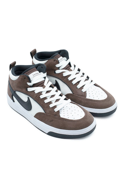 Nike SB React Leo Shoe LT Chocolate / Black / White / Black - BONKERS