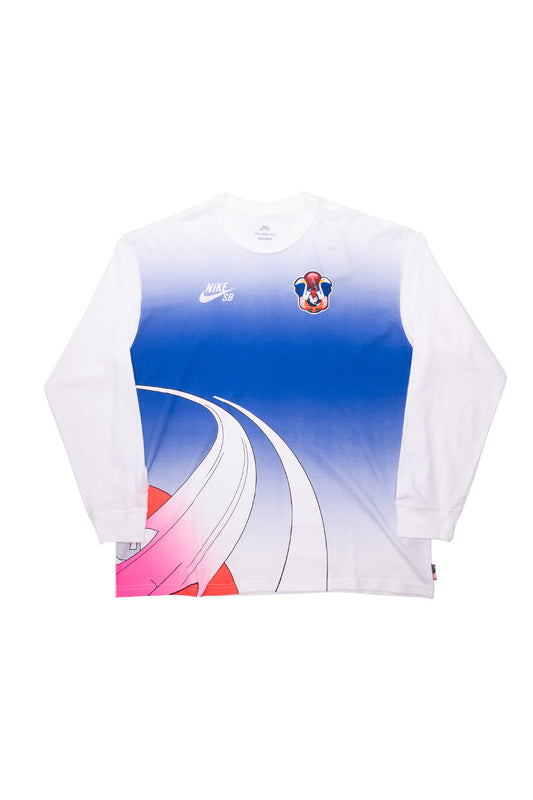 Nike SB USA Olympic Longsleeve T-Shirt Weiss