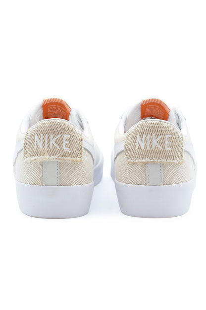Nike SB Zoom Blazer Low Pro GT ISO Shoe (Orange Label) White / White / White / Summit White - BONKERS