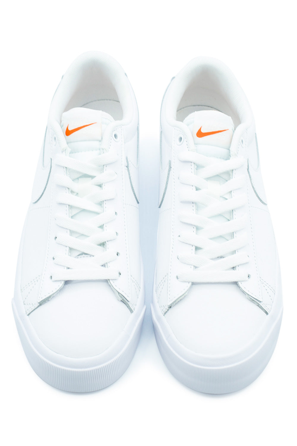 Nike SB Zoom Blazer Low Pro GT ISO Shoe (Orange Label) White / White / White / White - BONKERS