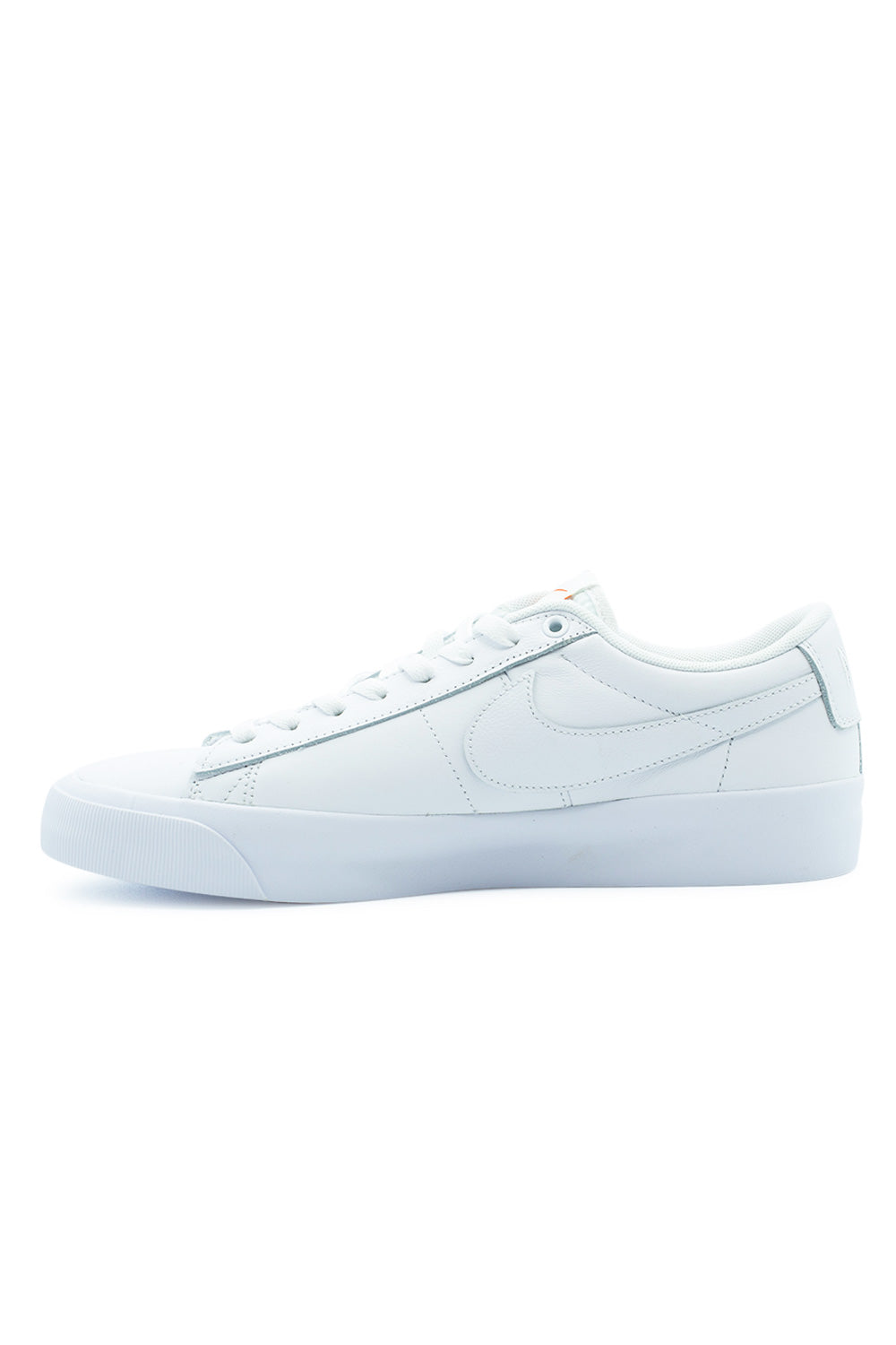Nike SB Zoom Blazer Low Pro GT ISO Shoe (Orange Label) White / White / White / White - BONKERS
