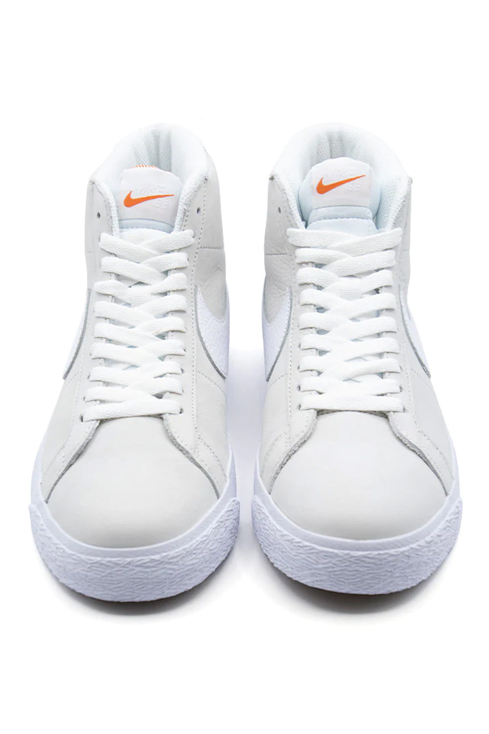 Nike SB Zoom Blazer Mid ISO Shoe (Orange Label) White / White / White / Summit White - BONKERS