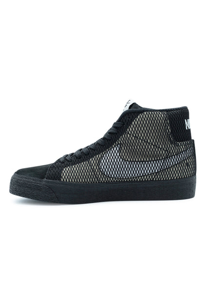 Nike SB Zoom Blazer Mid PRM Shoe White / Black / White / Black - BONKERS