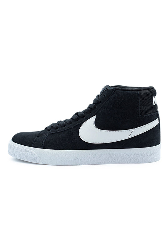 Nike SB Zoom Blazer Mid Shoe Black / White / White / White - BONKERS