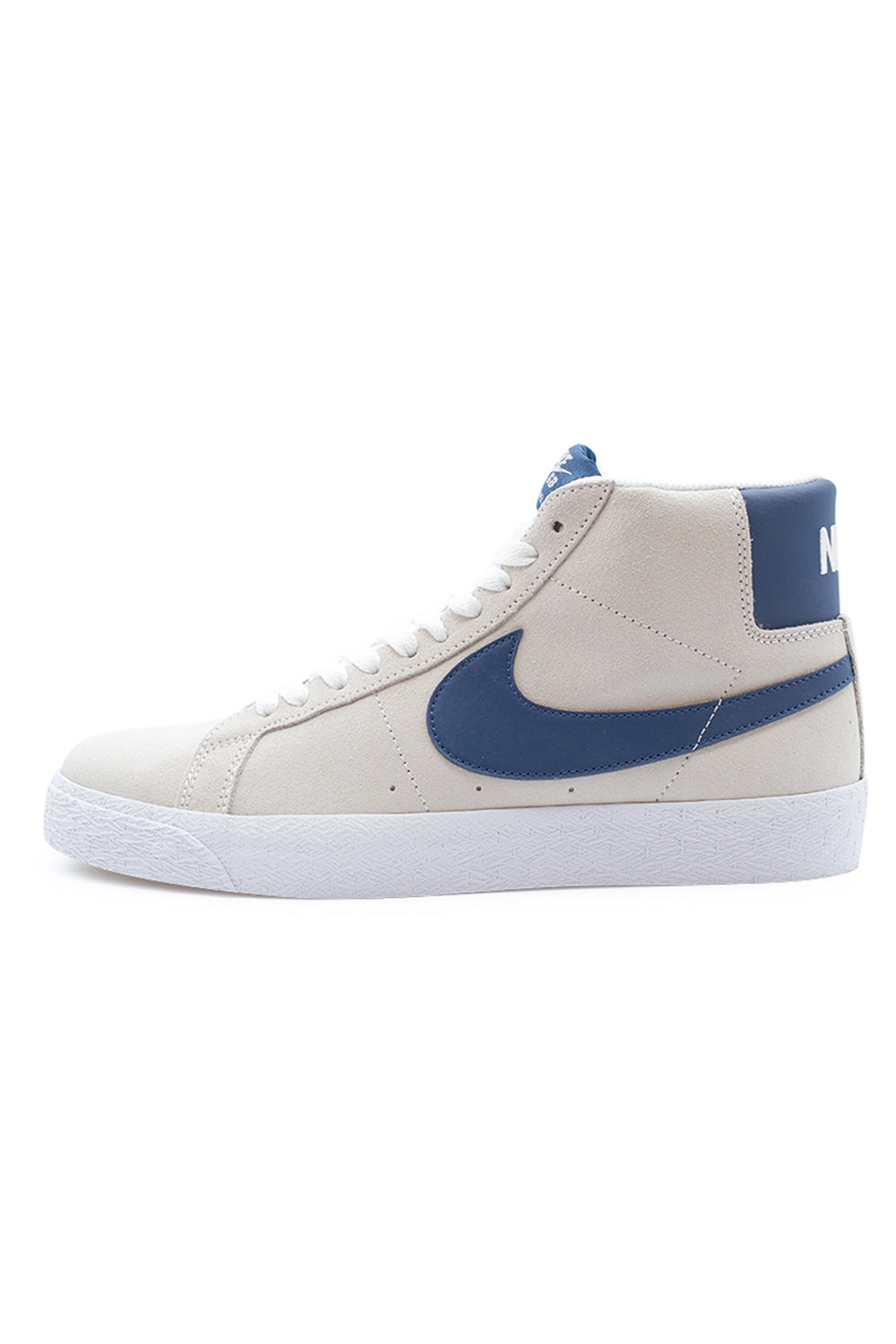 Nike SB Zoom Blazer Mid Shoe White / Court Blue / White / White - BONKERS