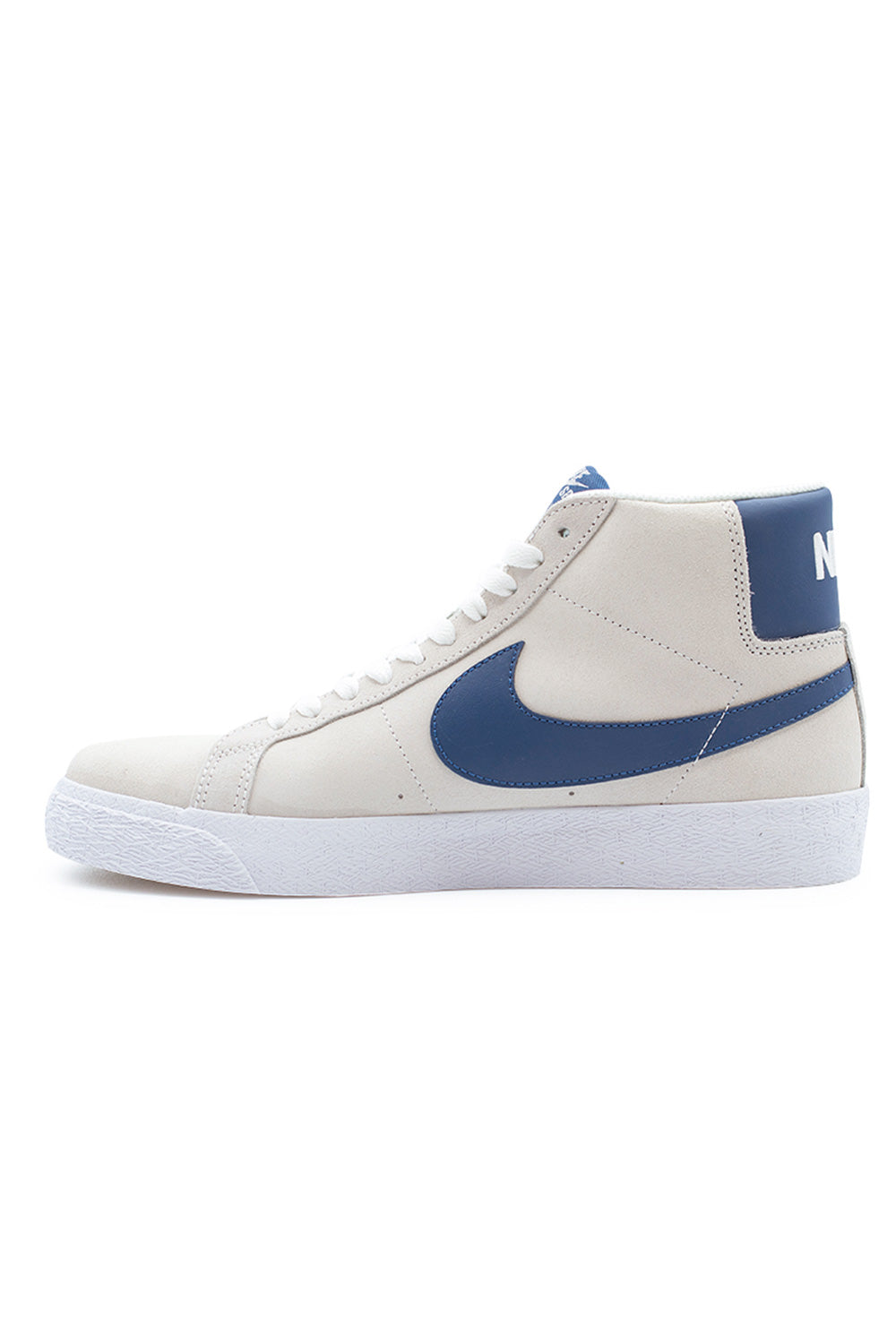Nike SB Zoom Blazer Mid Shoe White / Court Blue / White / White - BONKERS