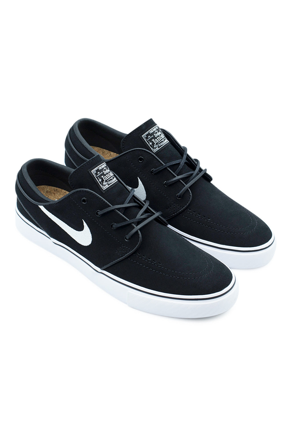 nike janoski black and white