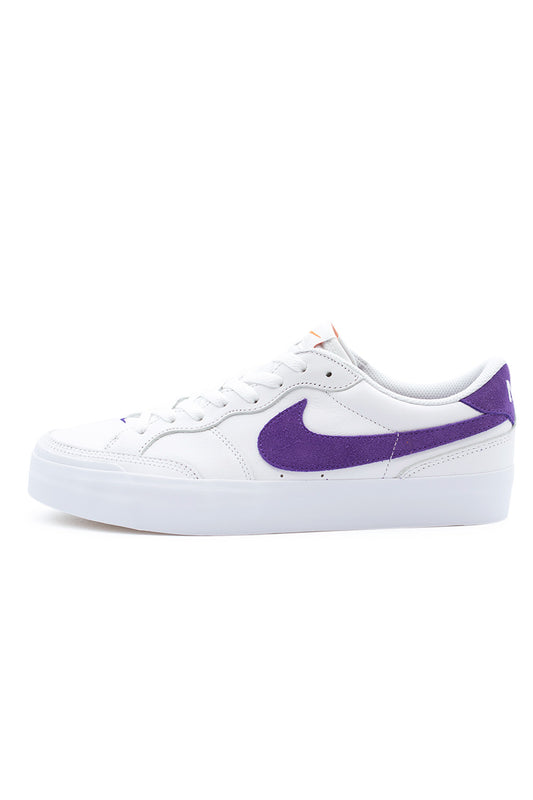 Nike SB Zoom Pogo Plus ISO Shoe (Orange Label) White / Court Purple / White - BONKERS