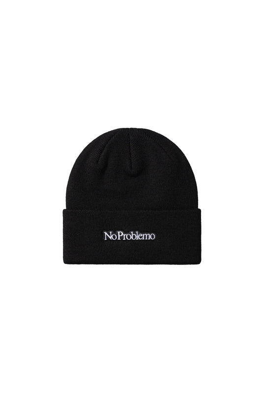 No Problemo Mini Problemo Beanie Schwarz