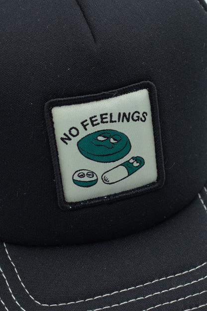 No Problemo No Feelings Trucker Cap Black