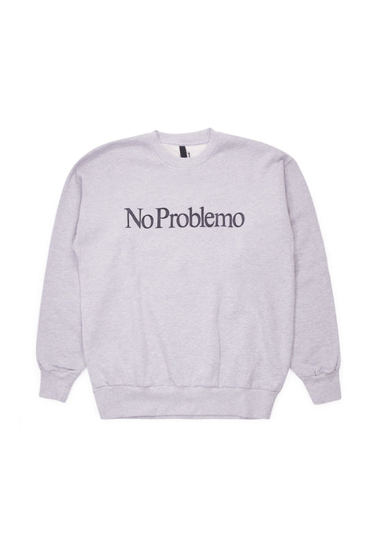 No Problemo No Problemo Sweatshirt Grey Marl - BONKERS