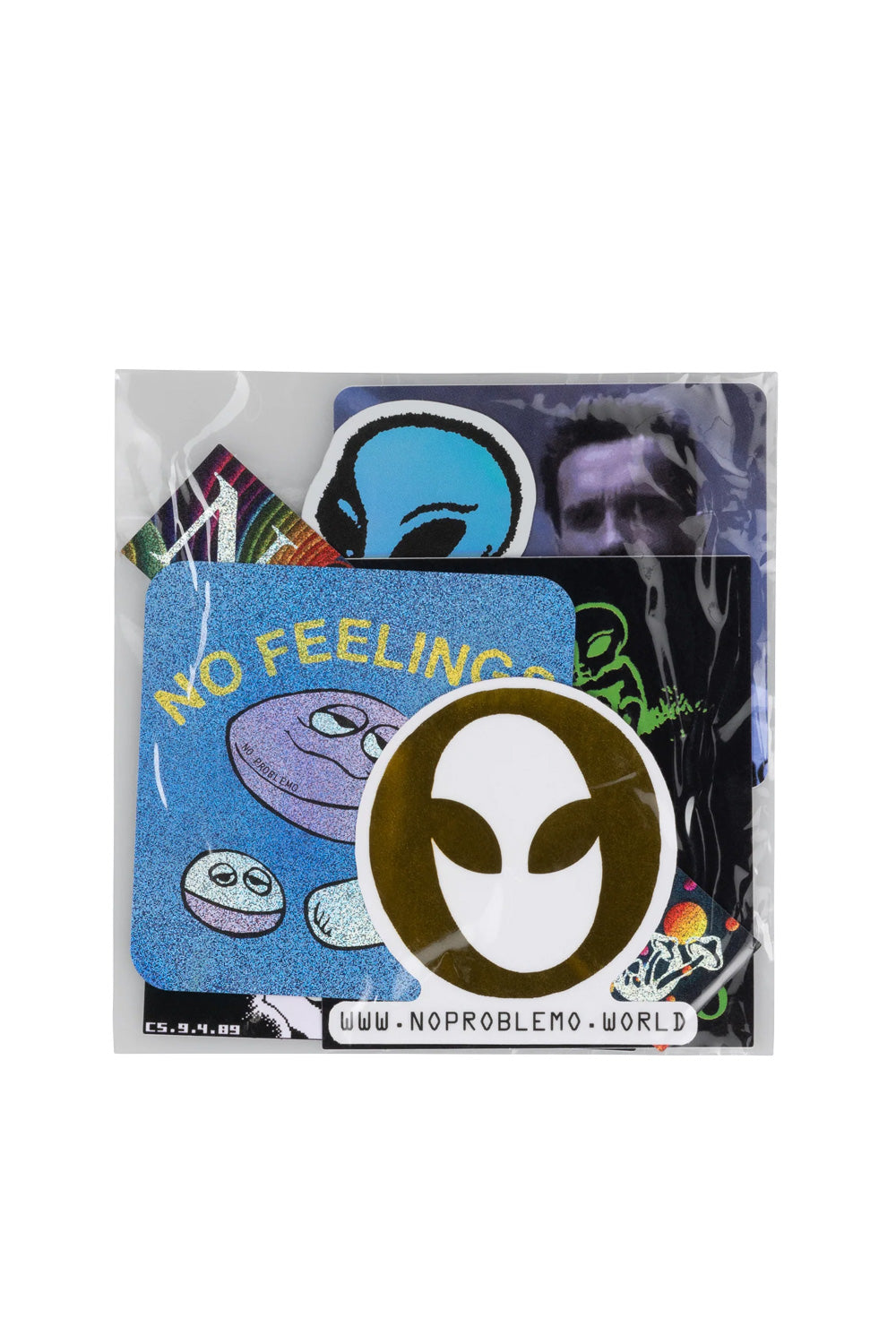 "No Problemo Sticker Pack – hochwertiges Set mit kreativen Designs für Laptops, Skateboards und mehr"