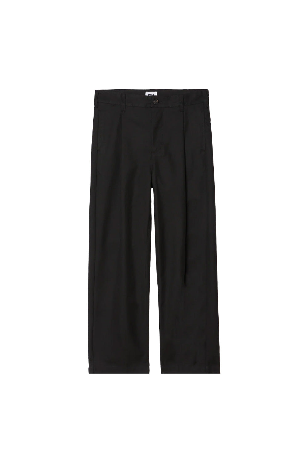 Obey Armel Pleated Pant Black - BONKERS