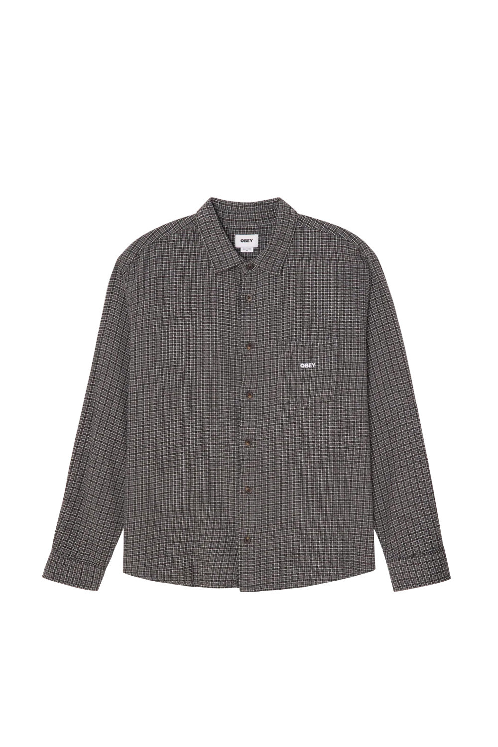 Obey Bigwig Jack Woven Shirt Black
