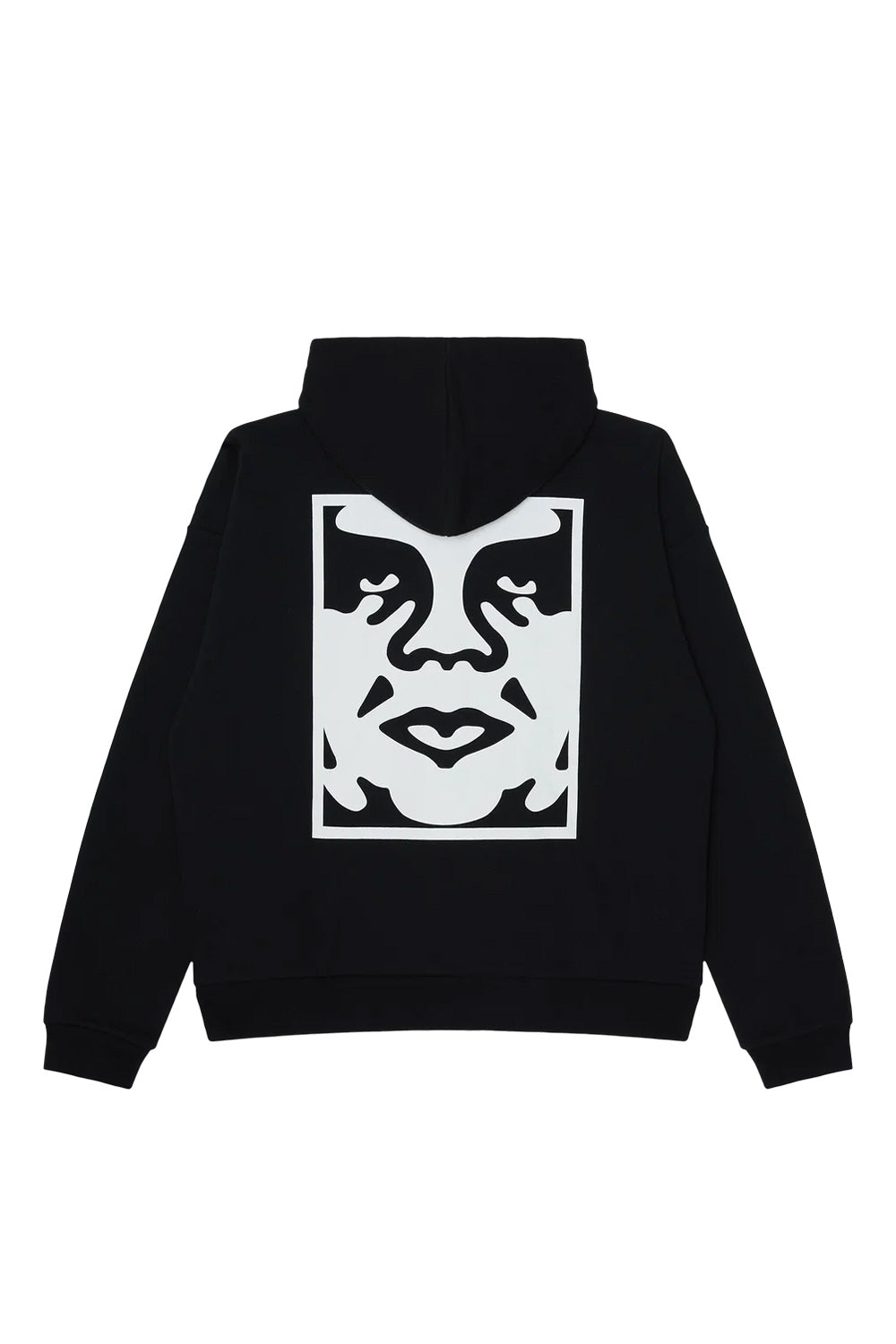 Obey Bold Icon Extra Heavy Hood Schwarz