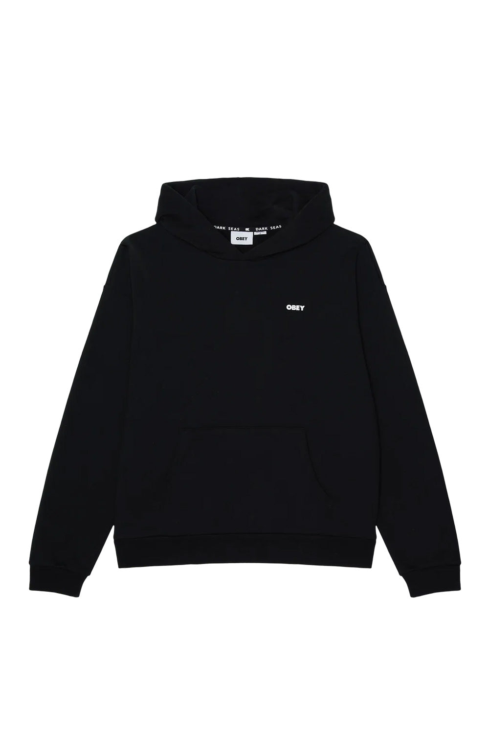 Obey Bold Icon Extra Heavy Hood Schwarz
