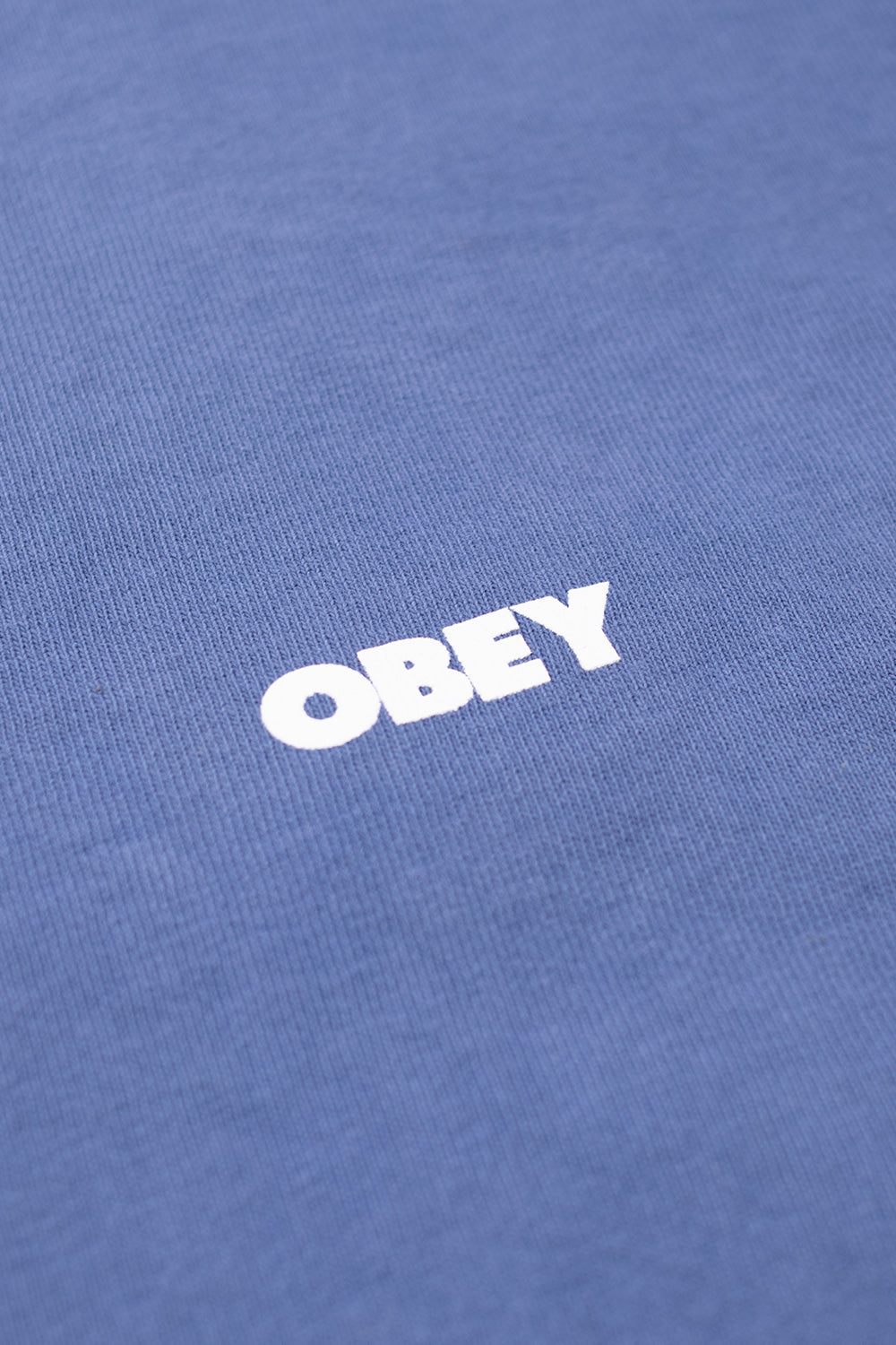 Obey Bold Icon Face T-Shirt Pigment Dark Denim - BONKERS