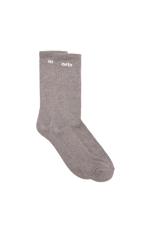 Obey Bold Socks Ash Grey - BONKERS