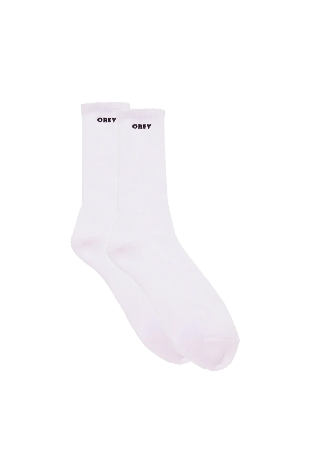 Obey Bold Socks White - BONKERS